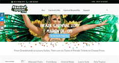 Desktop Screenshot of carnivalbookers.com